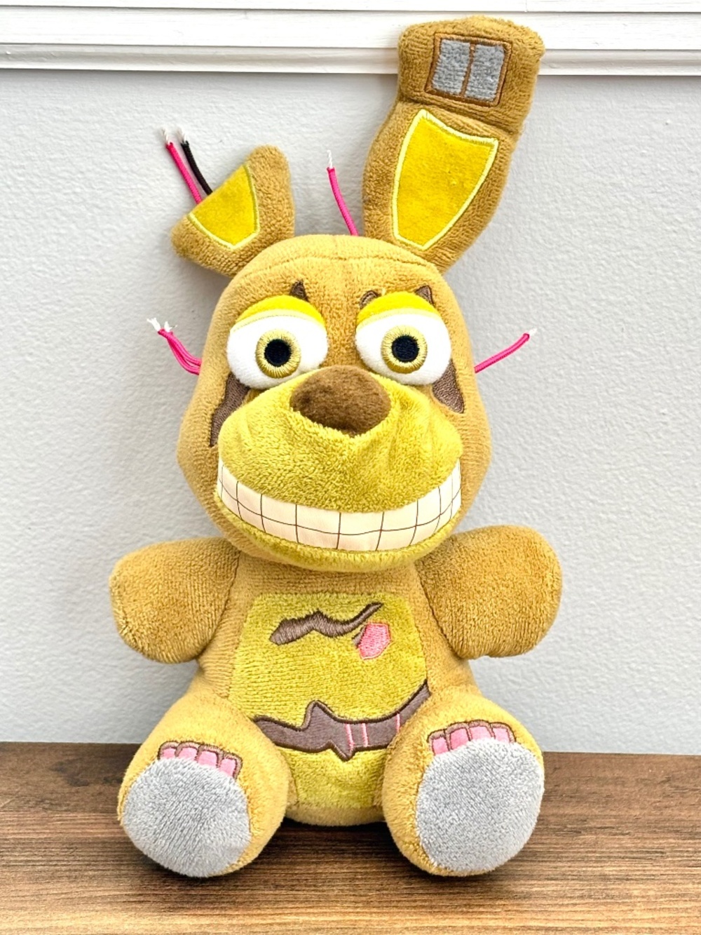 FNAF Five Nights At Freddy’s Plush 2016 Springtrap Funko Wave 2 RARE Toy EUC